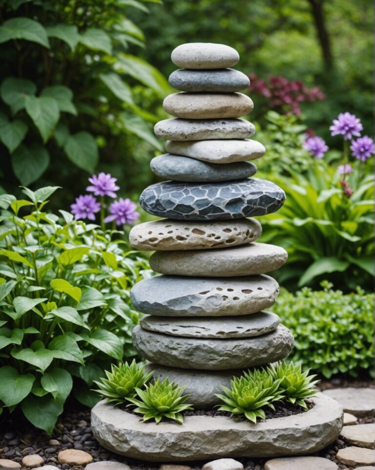 20 Creative Stone Garden Decorations to Try