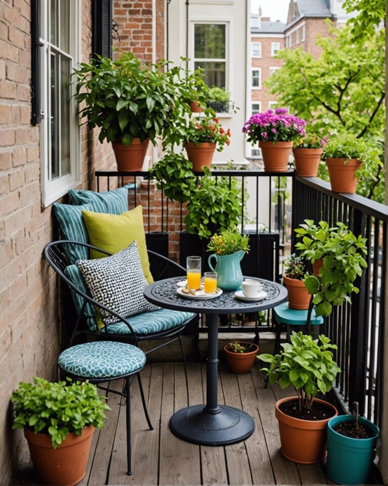 20 Cutest Tiny Patio Apartment Balconies