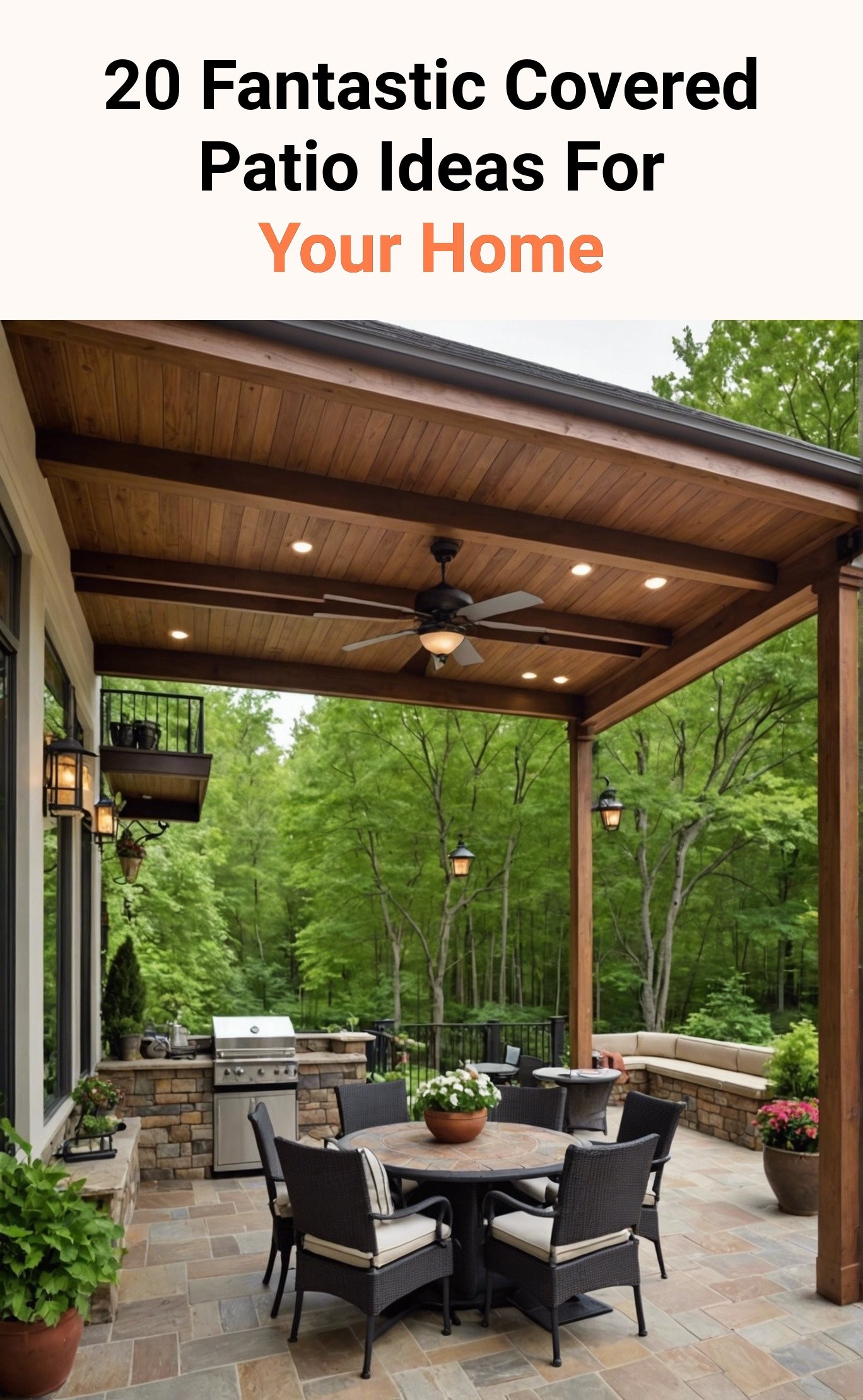 20 Fantastic Covered Patio Ideas For Your Home