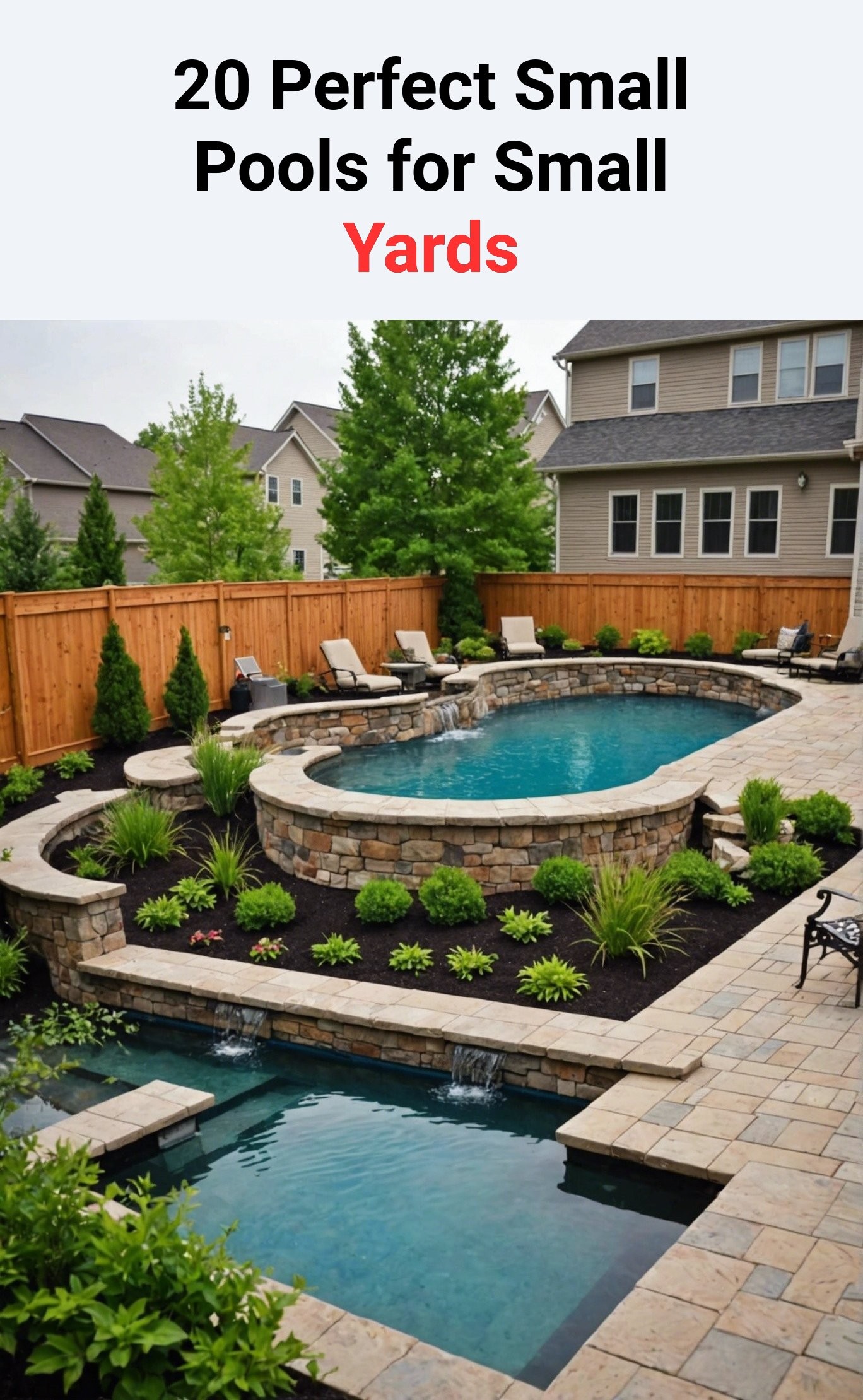 20 Perfect Small Pools for Small Yards