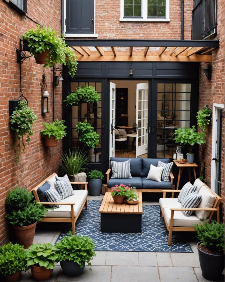 20 Perfect Tiny Patio Ideas for Townhouses