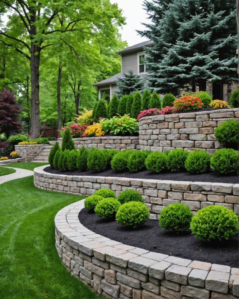 20 Retaining Wall Ideas for Front Yards