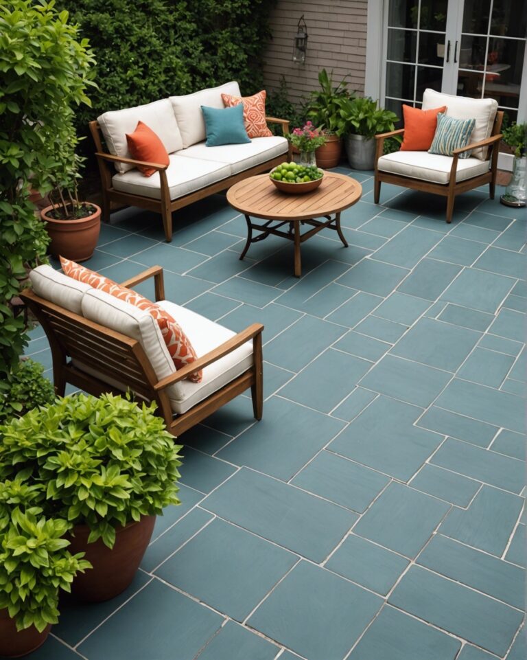 20 Small Patio Flooring Ideas to Brighten and Enlarge Your Outdoor Space