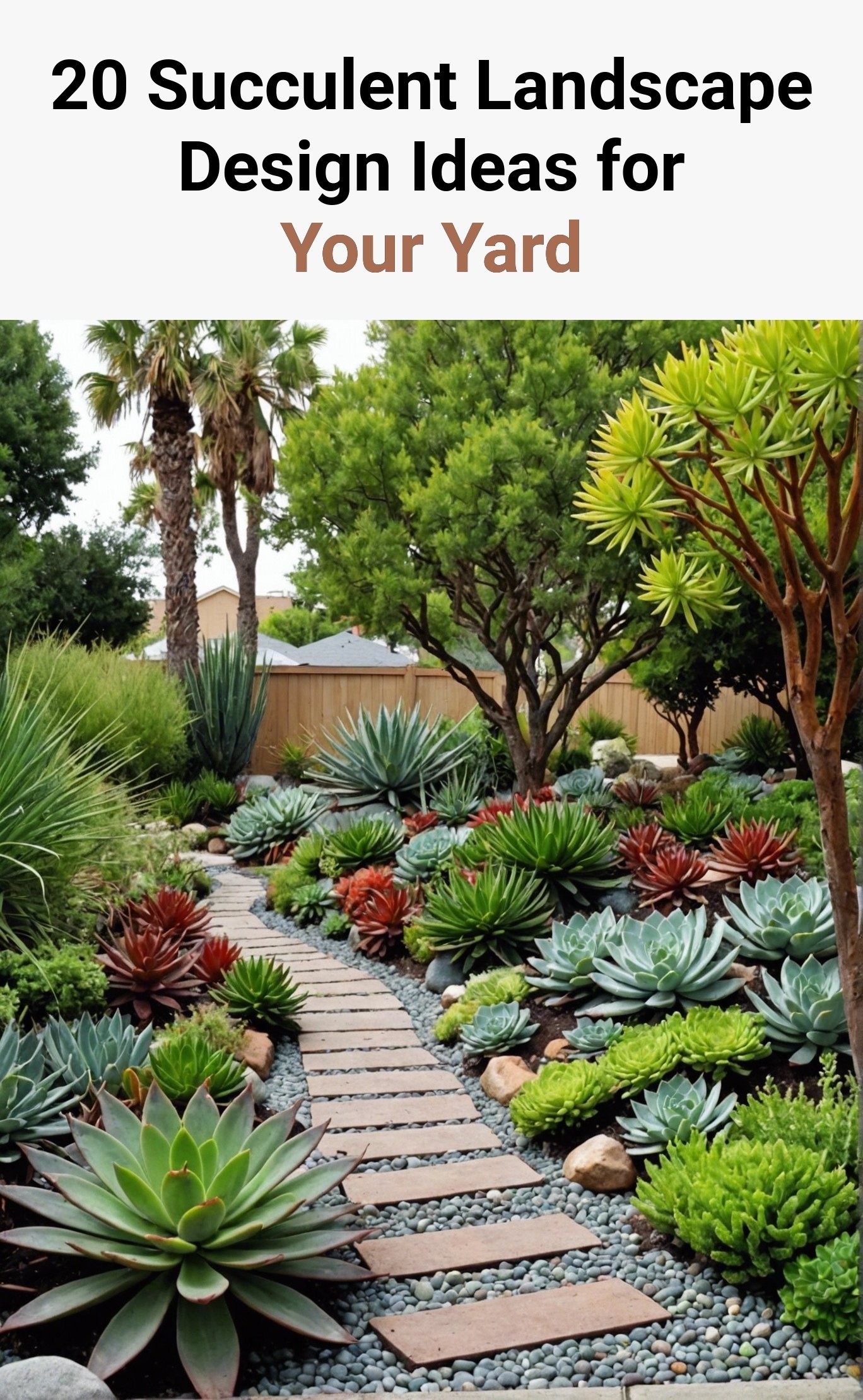 20 Succulent Landscape Design Ideas for Your Yard