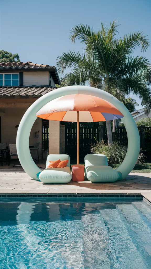 Inflatable Shades for Pools
