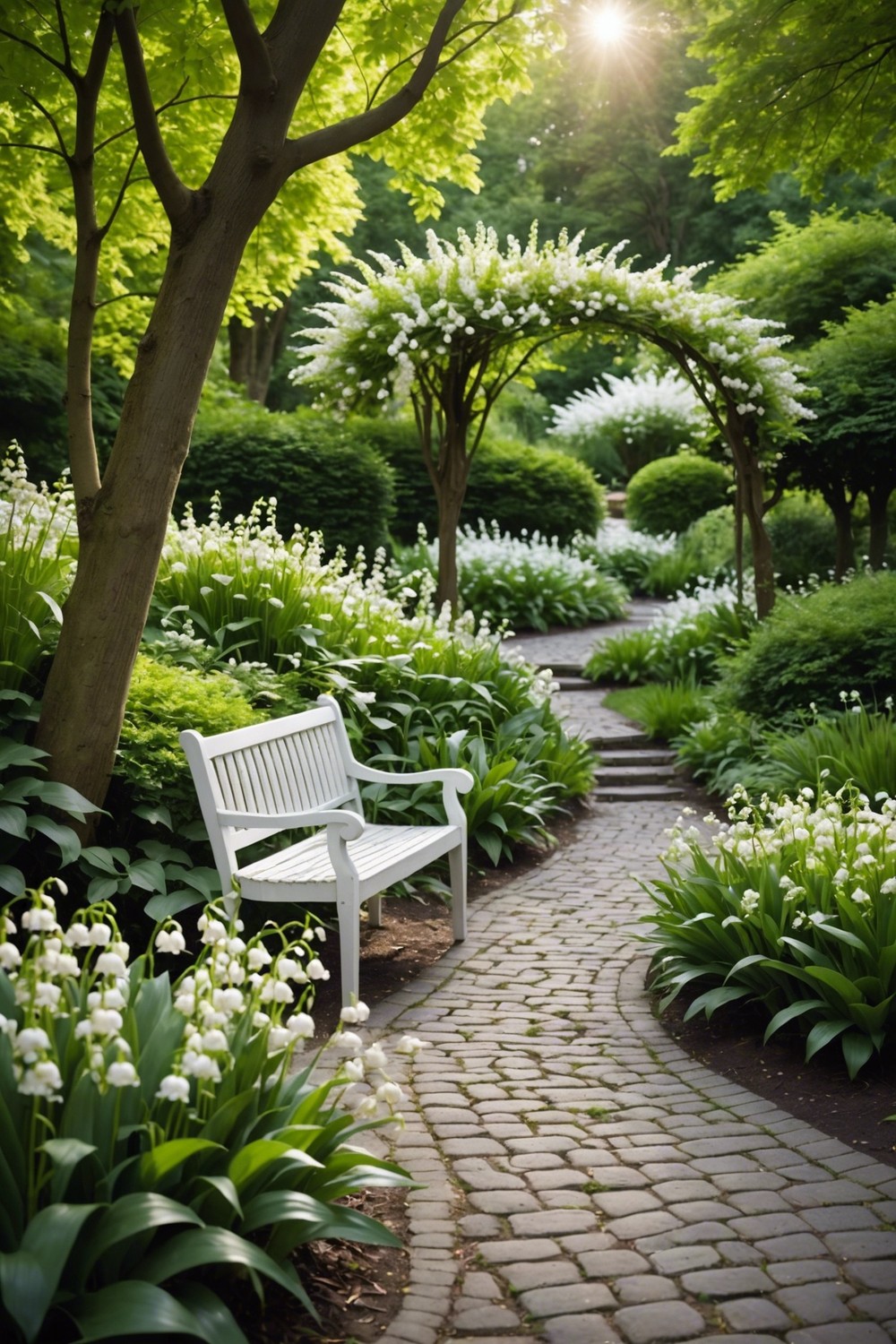 Add Lily of the Valley to Your White Garden for a Romantic Touch