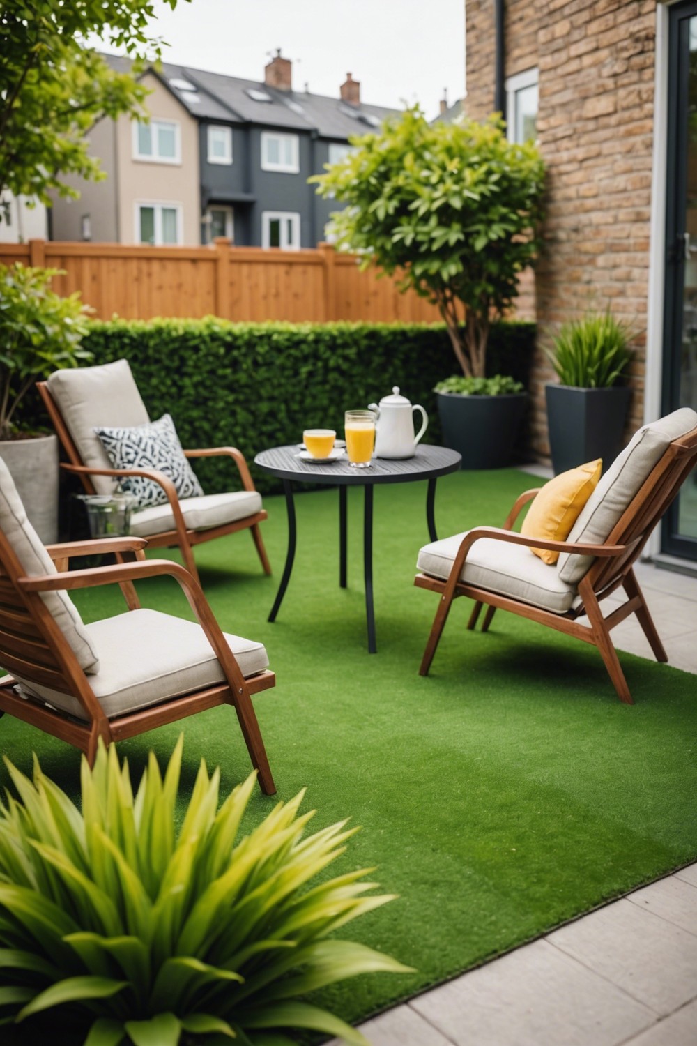 Artificial Turf for a Lush Look