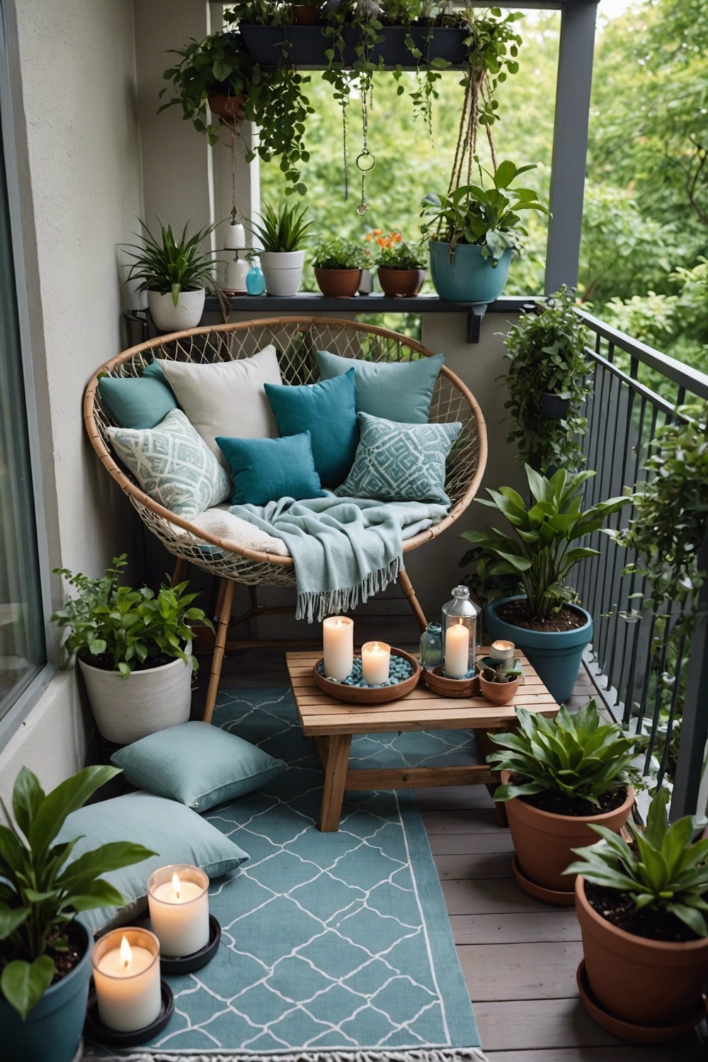 Balcony Meditation Oasis