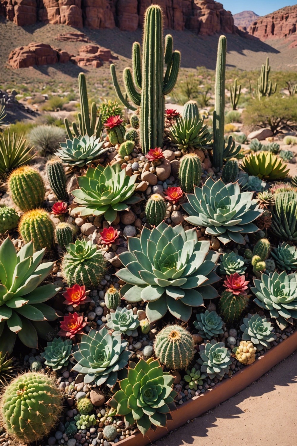 Cacti and Succulent Displays