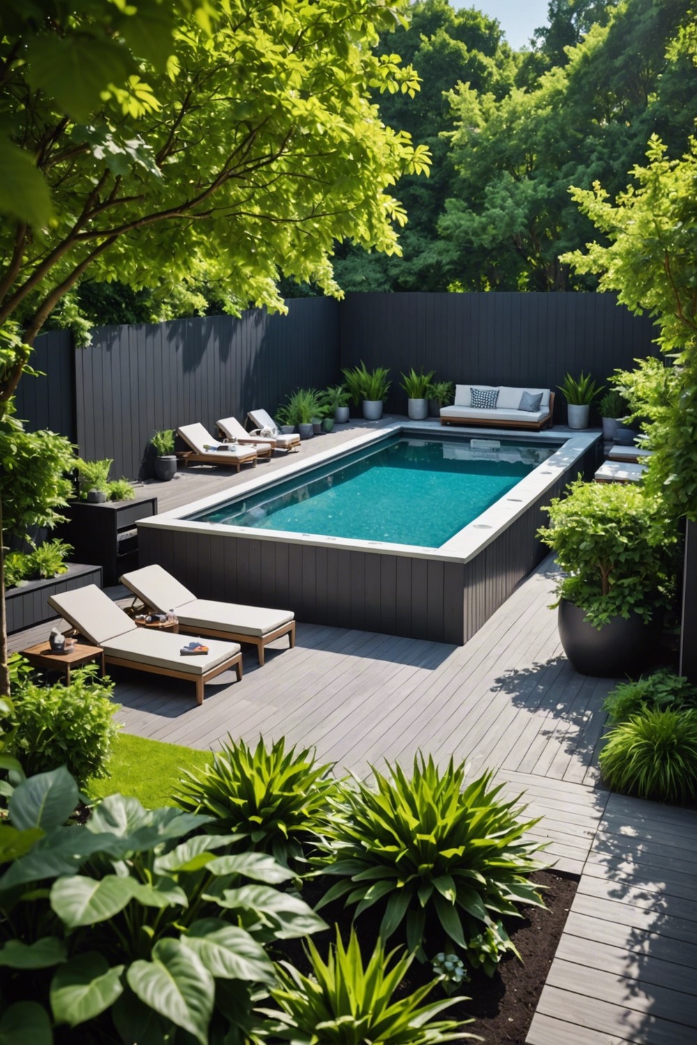 Compact Above-Ground Pools