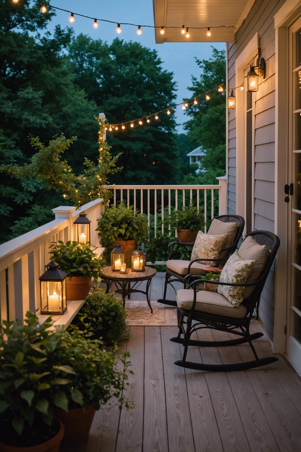 Create a Cozy Ambiance with String Lights