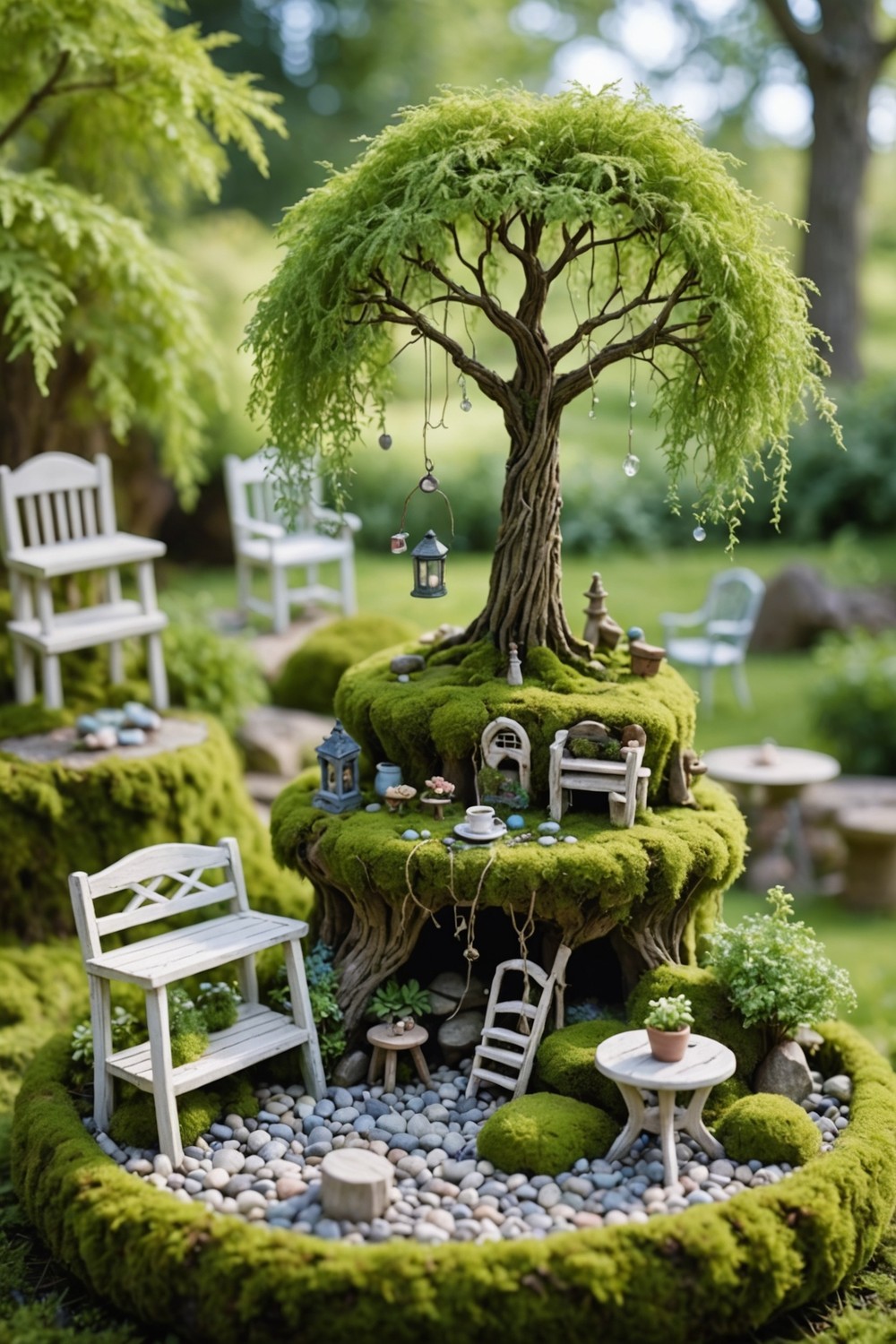 Create a Themed Landscape Around the Tree