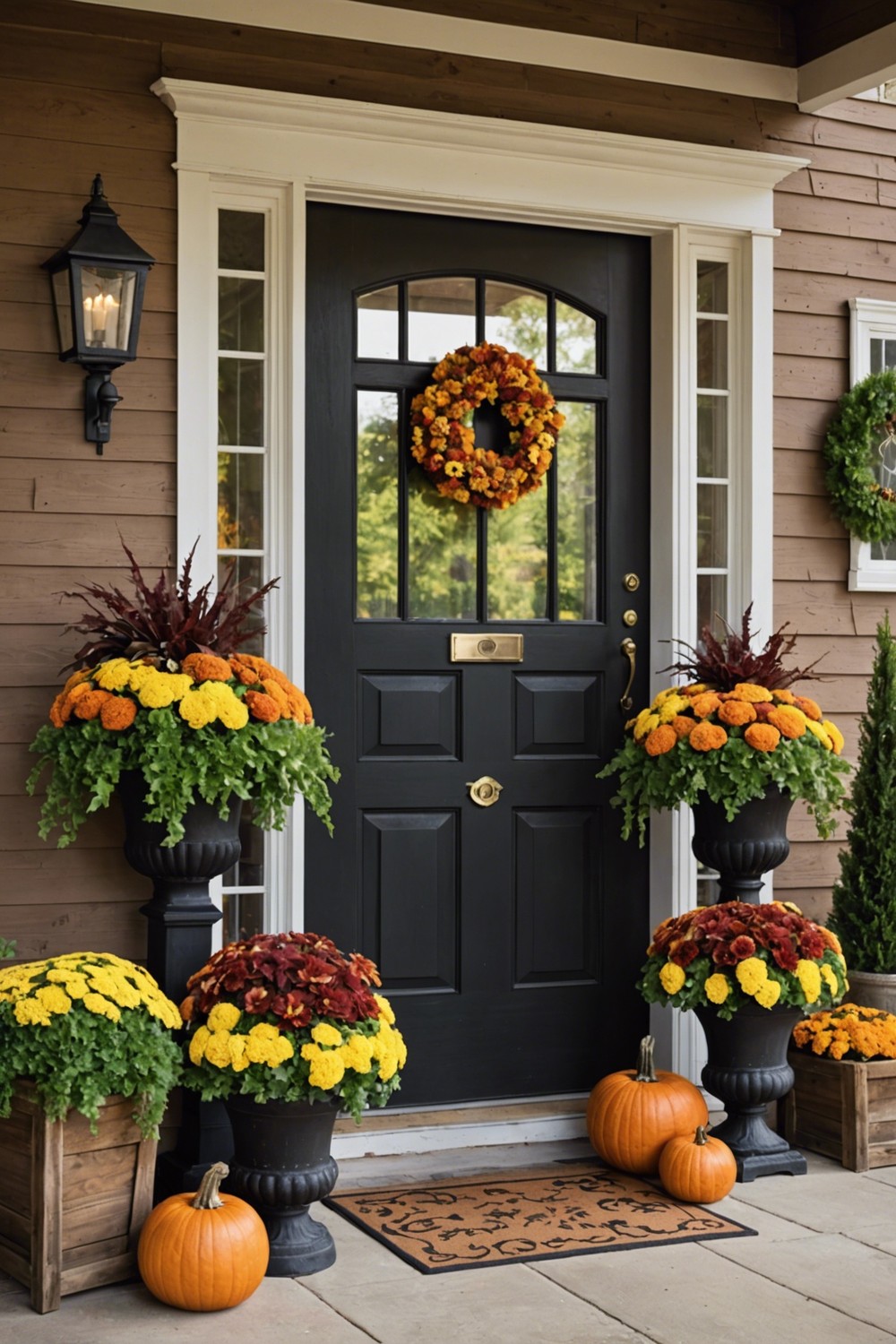 Fall-Themed Planters