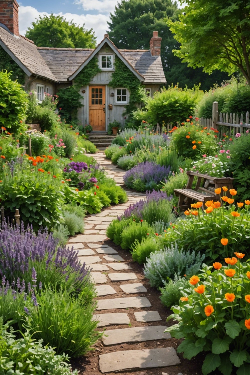 Fragrant Herb and Vegetable Gardens