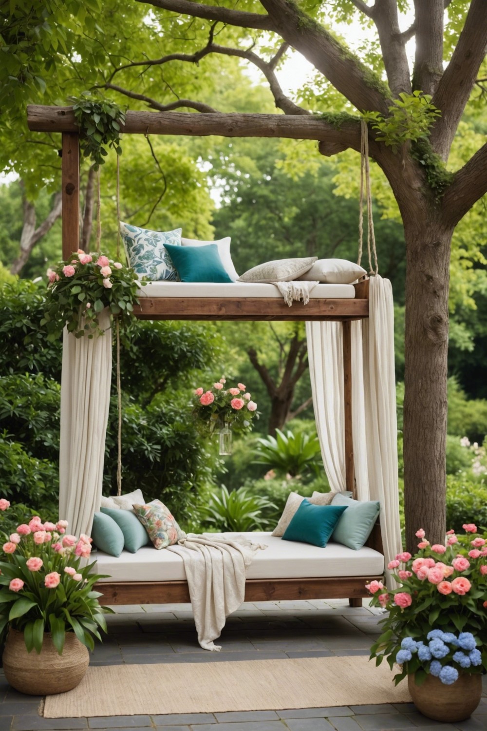 Hanging Daybeds for Ultimate Relaxation