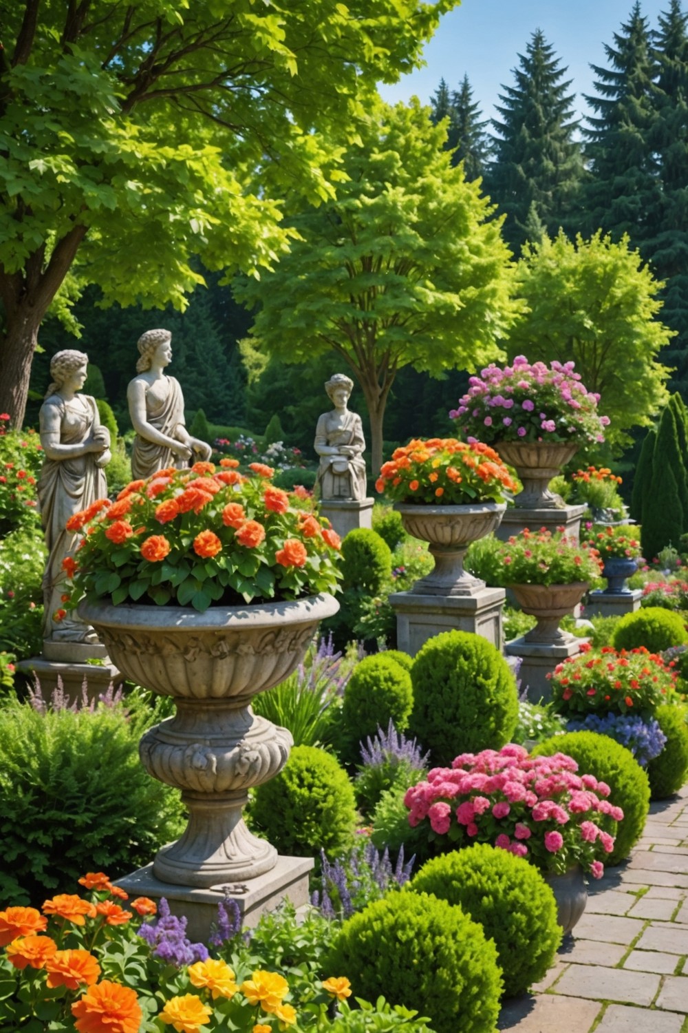 Hillside Planters and Container Gardens