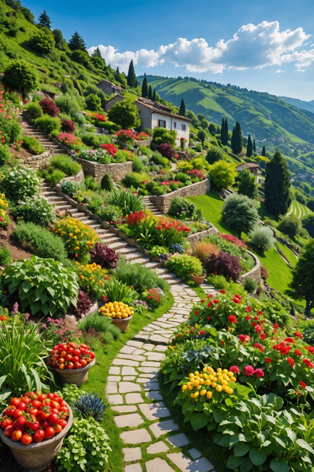 Hillside Vegetable Gardens for aProductive Landscape