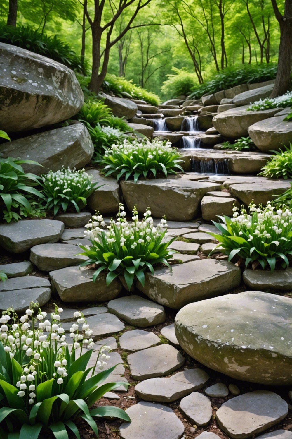 Incorporate Lily of the Valley into Your Rock Garden