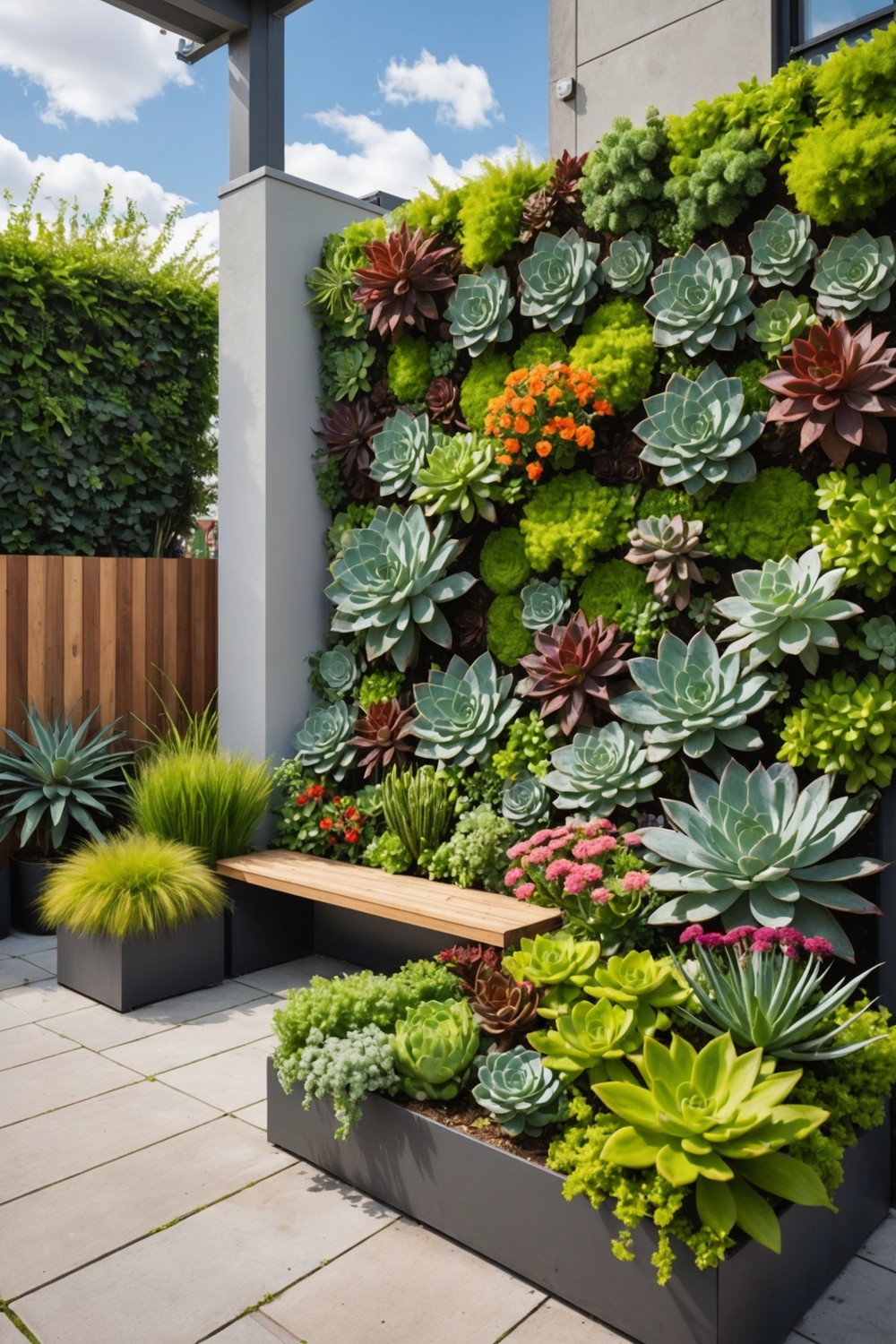 Incorporating a Vertical Garden or Living Wall