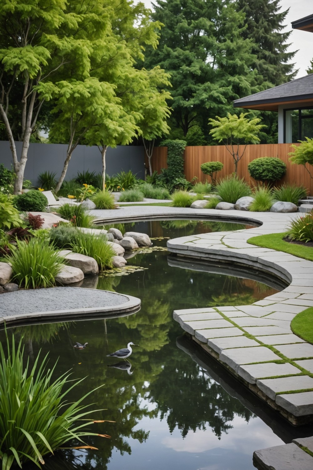 Incorporating a Water Feature, Like a Small Pond or Fountain