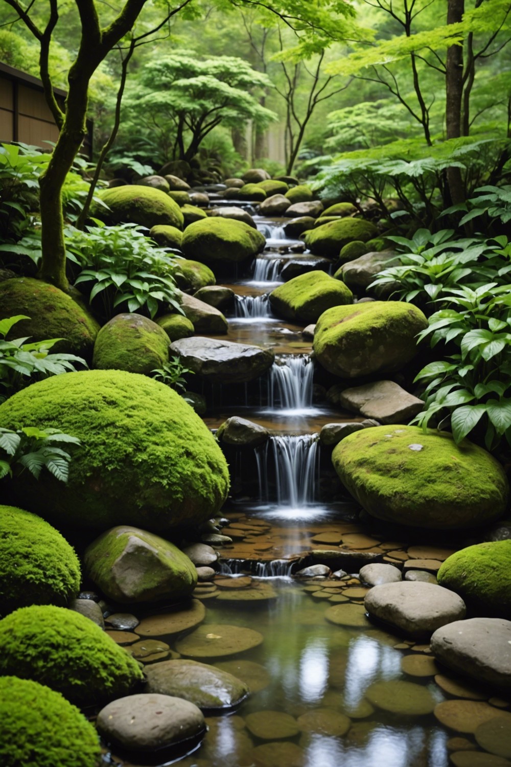 Mini Waterfalls and Cascading Streams