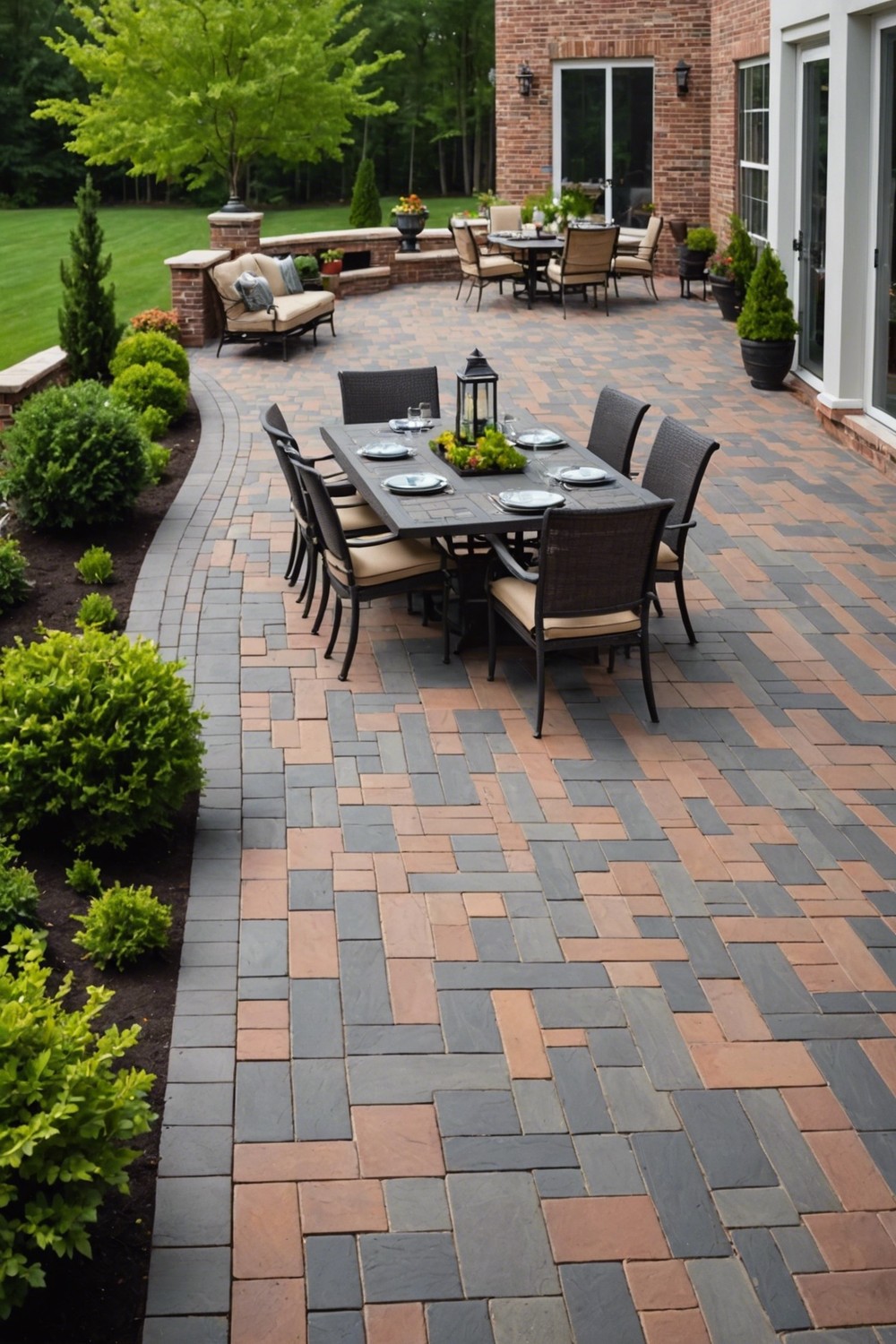 Paver Patterns for a Visually Interesting Patio