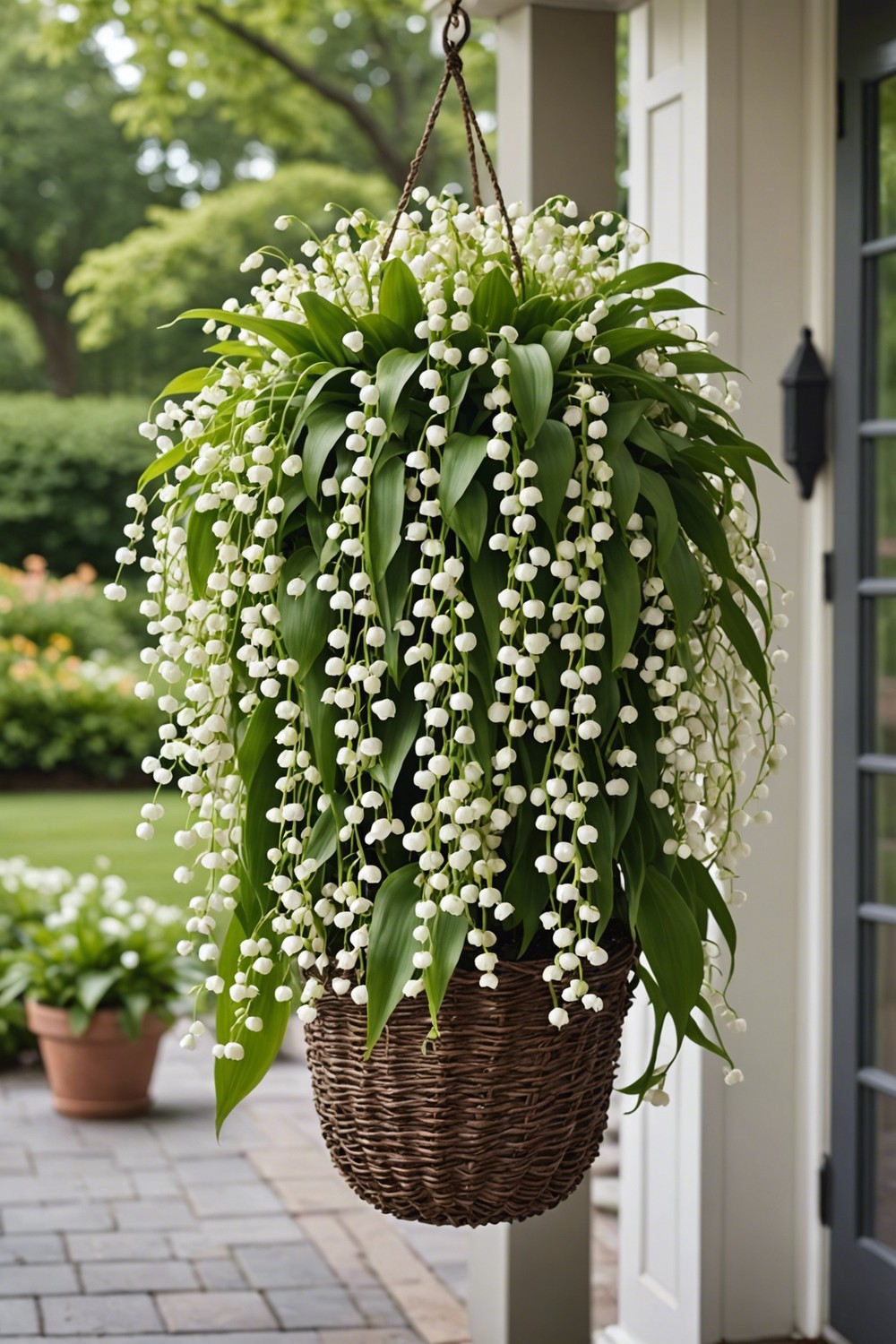 Plant Lily of the Valley in a Hanging Basket for a Beautiful Display