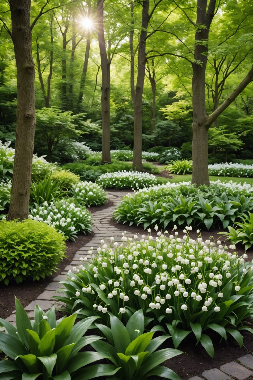 Plant Lily of the Valley in a Shade Garden for a Low-Maintenance Option