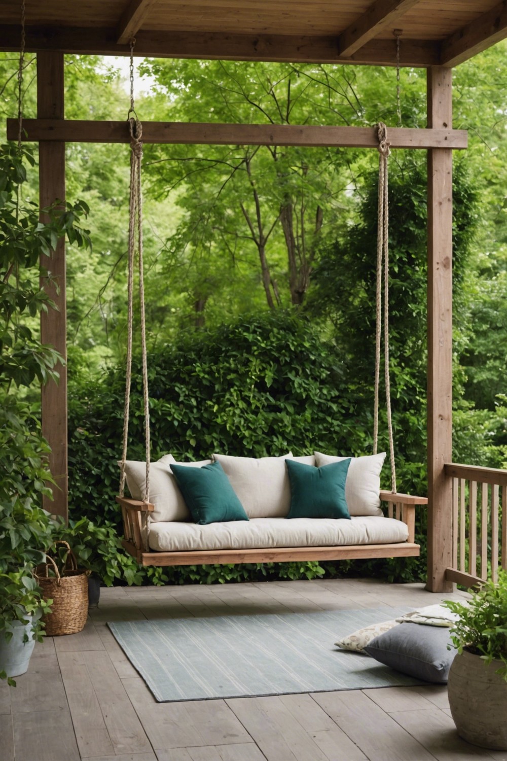 Porch Swings for a Cozy Retreat