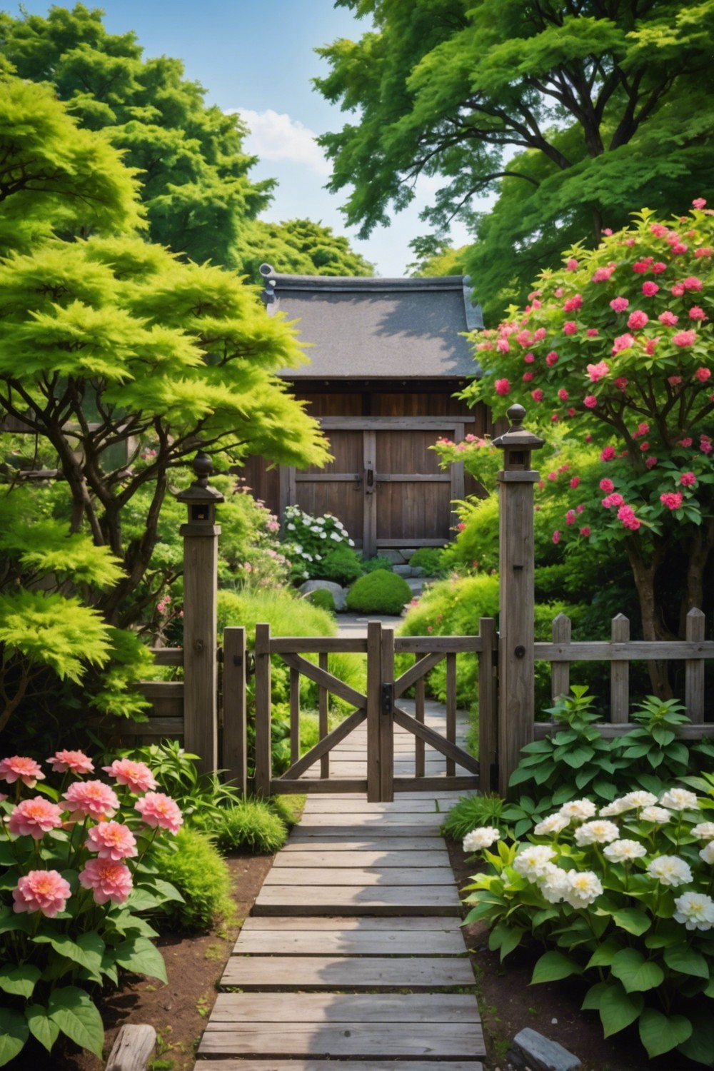 Rustic Wooden Fences and Gates