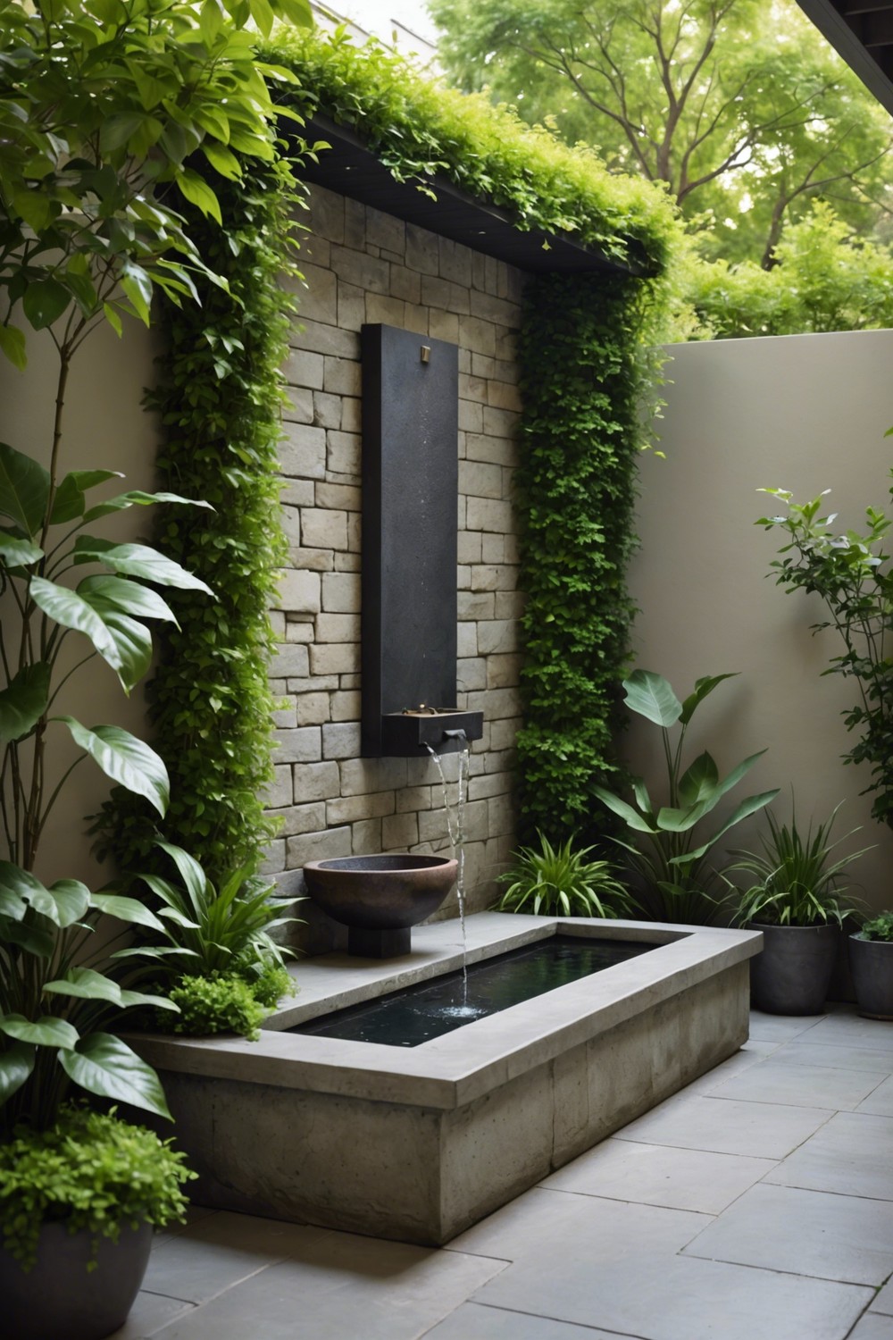 Small-Scale Water Feature