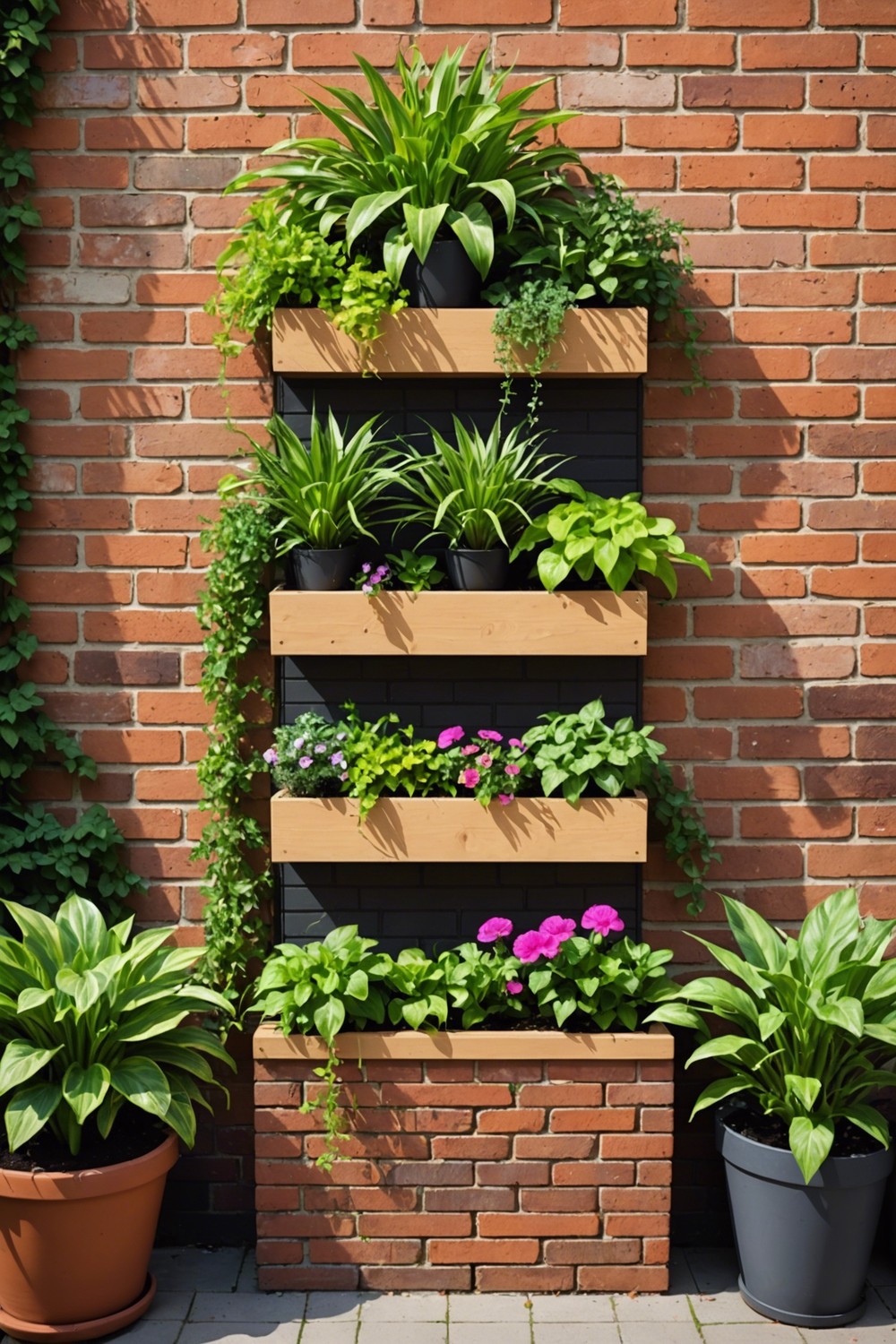 Space-Saving Planter Box for Small Gardens