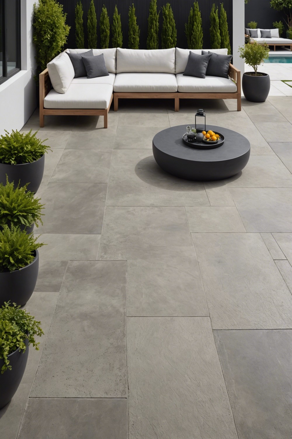 Textured Concrete for a Modern Look
