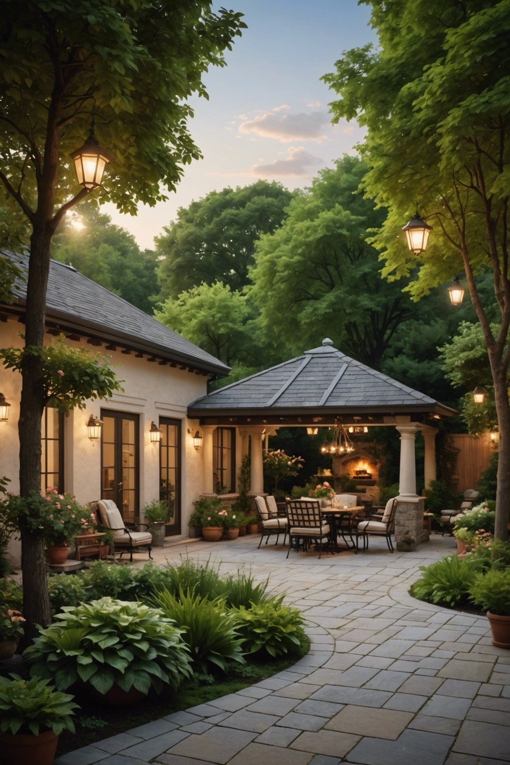 Traditional Charm with Hip Roof