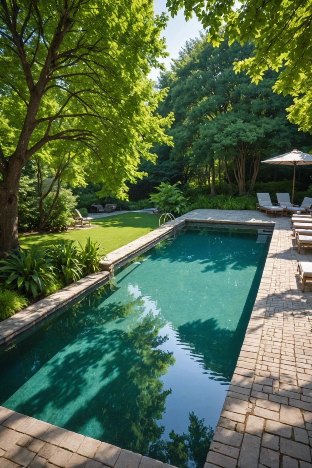 Tree Shades for Pools