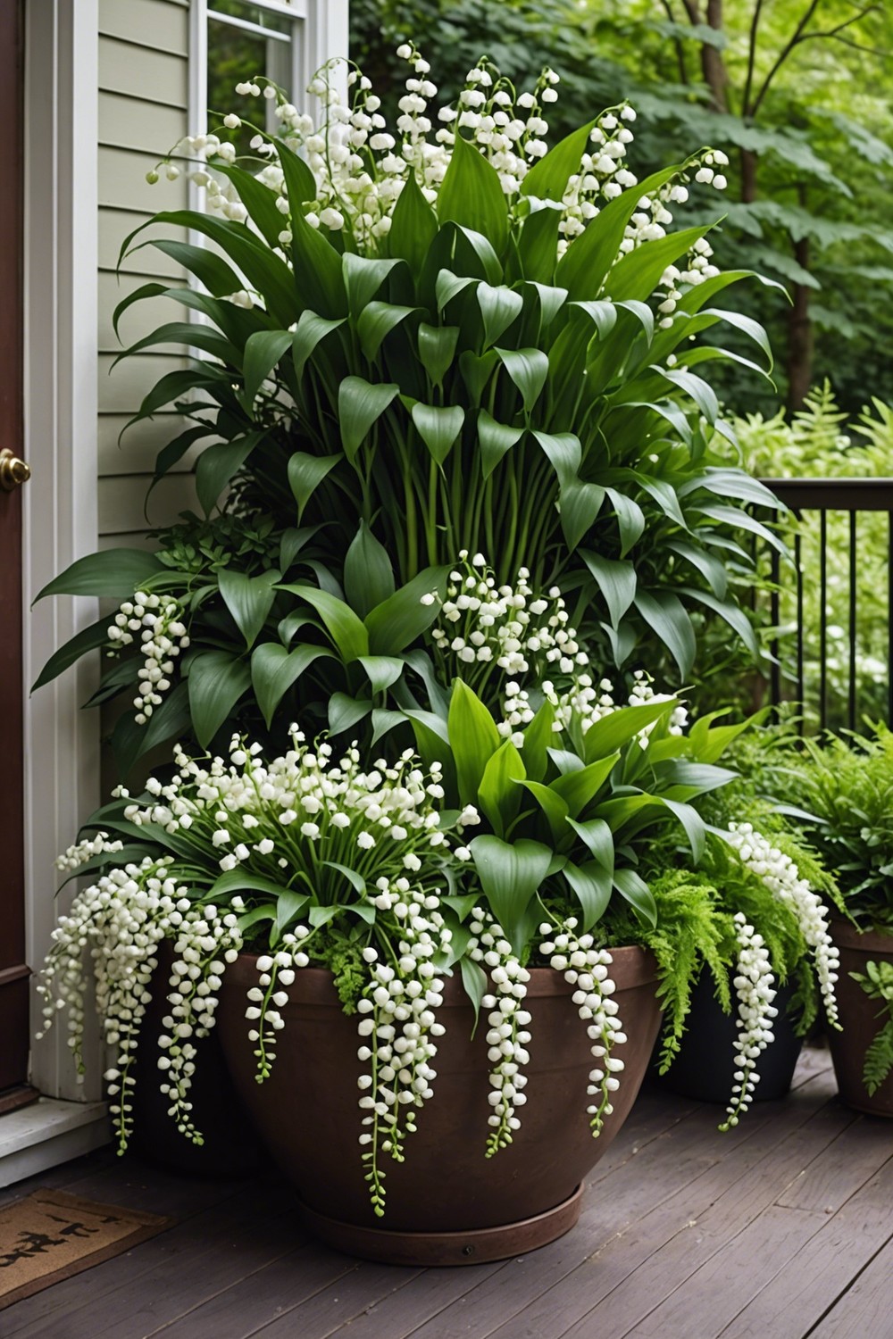 Use Lily of the Valley in a Container Garden for a Pop of Color