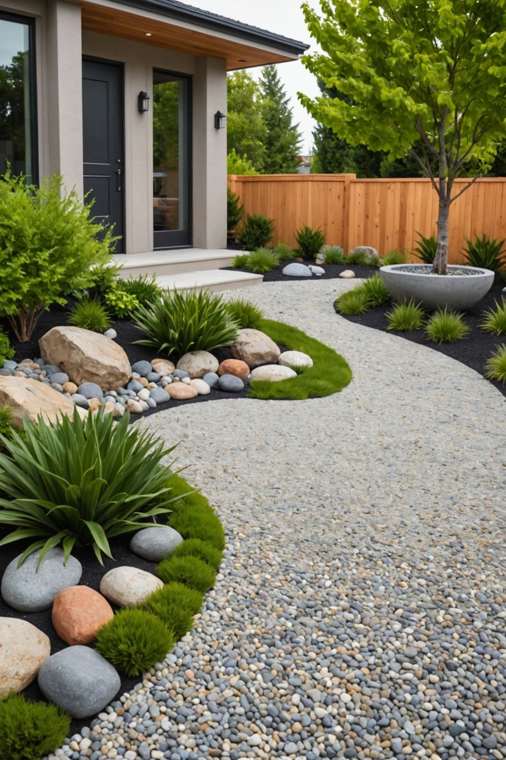 Using Gravel and Pebbles to Create a Low-Maintenance Yard