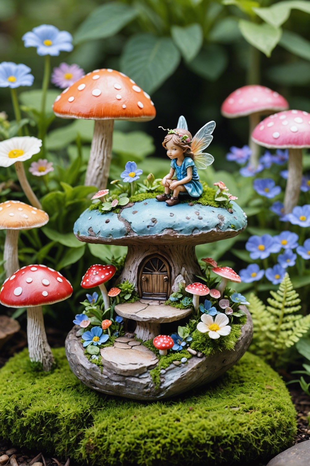 Whimsical Fairy Garden Rocks