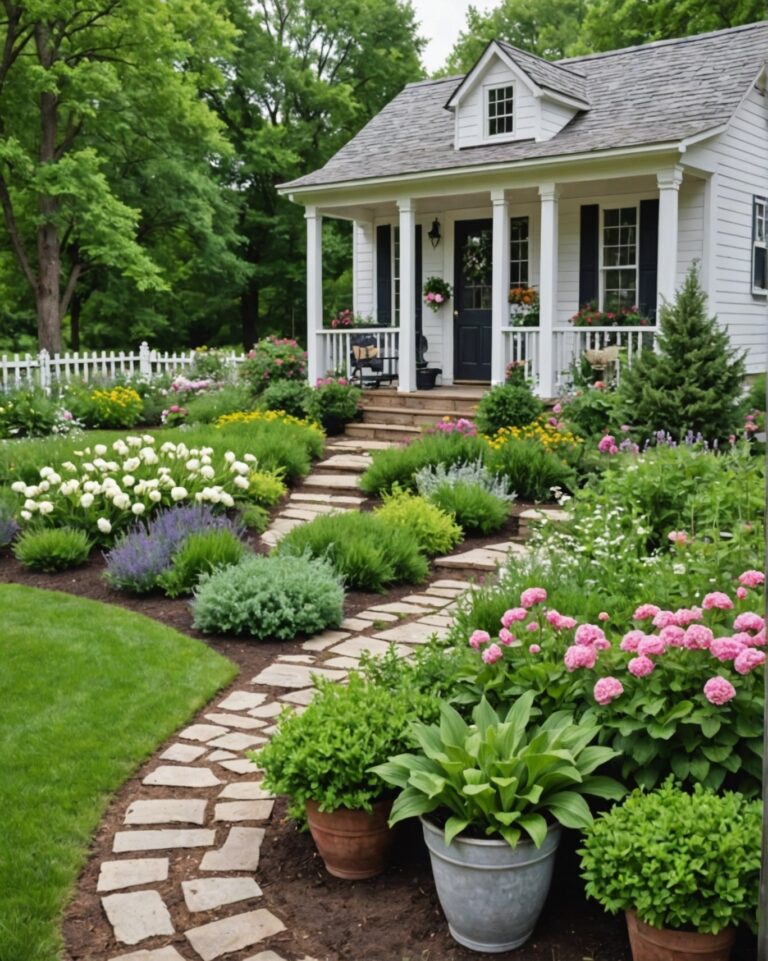 20 Farmhouse Garden Ideas