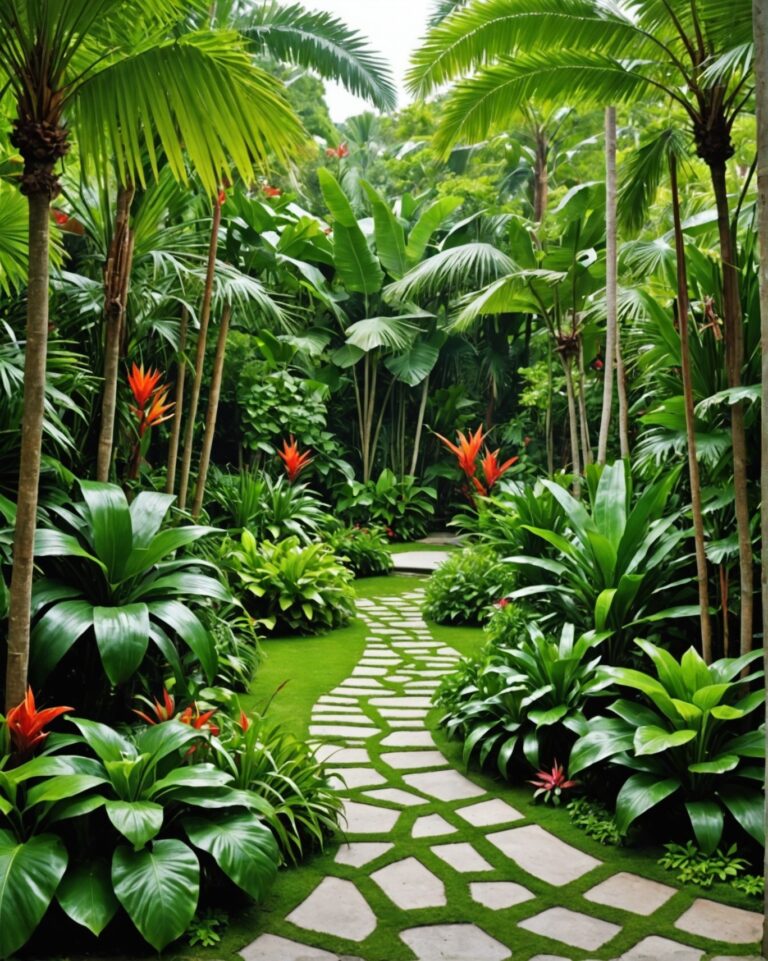 20 Tropical Garden Design Ideas