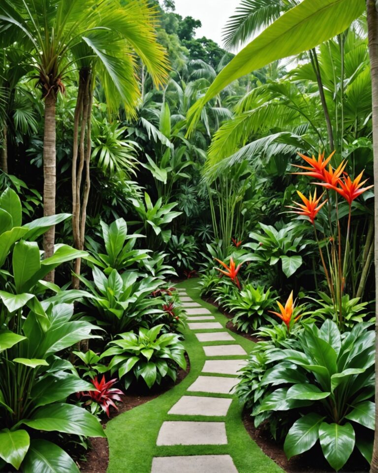 20 Tropical Garden Landscaping Ideas