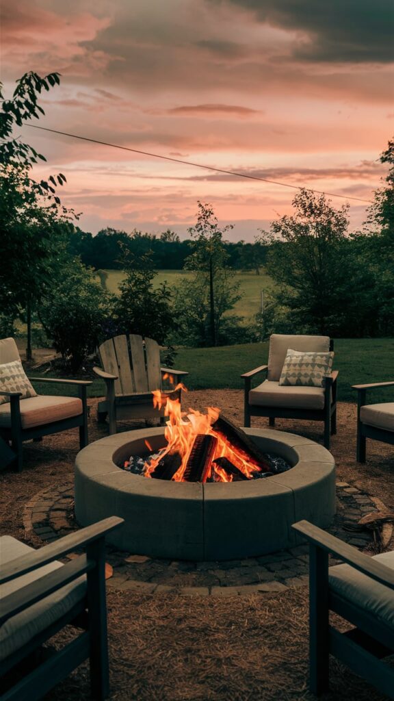 Backyard Bonfire Pit