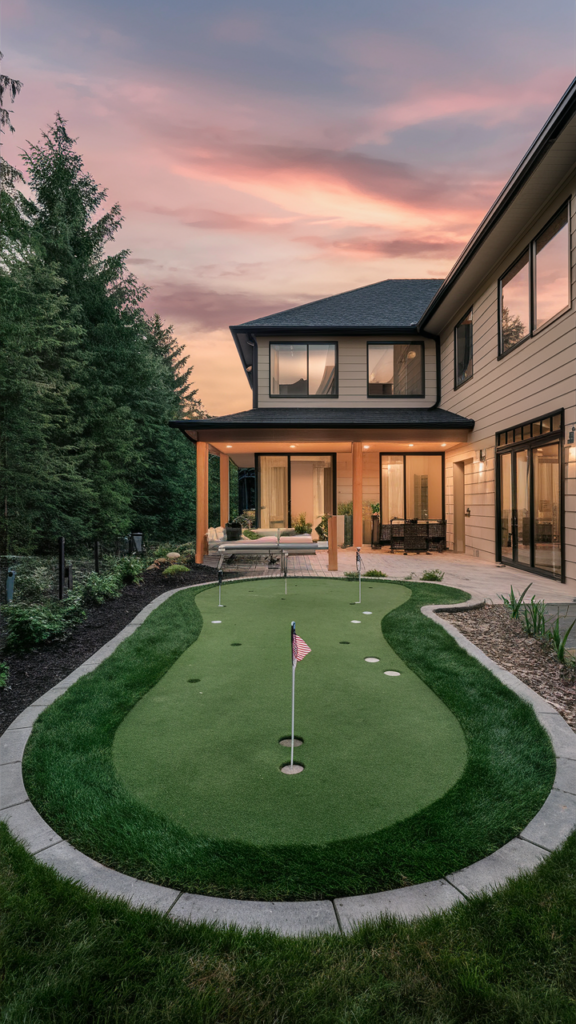 Backyard Putting Green