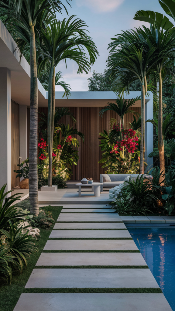 Modern Tropical Landscape