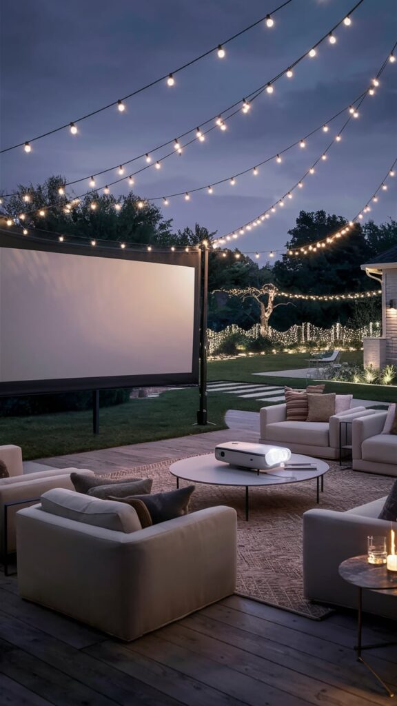 Outdoor Movie Screen