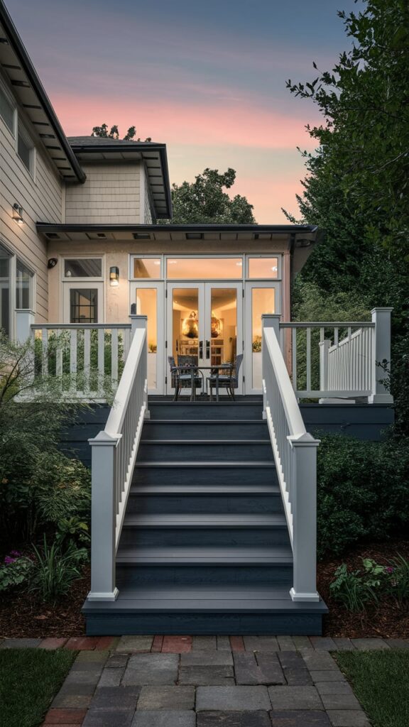 Outdoor Room with Low-Maintenance Railing