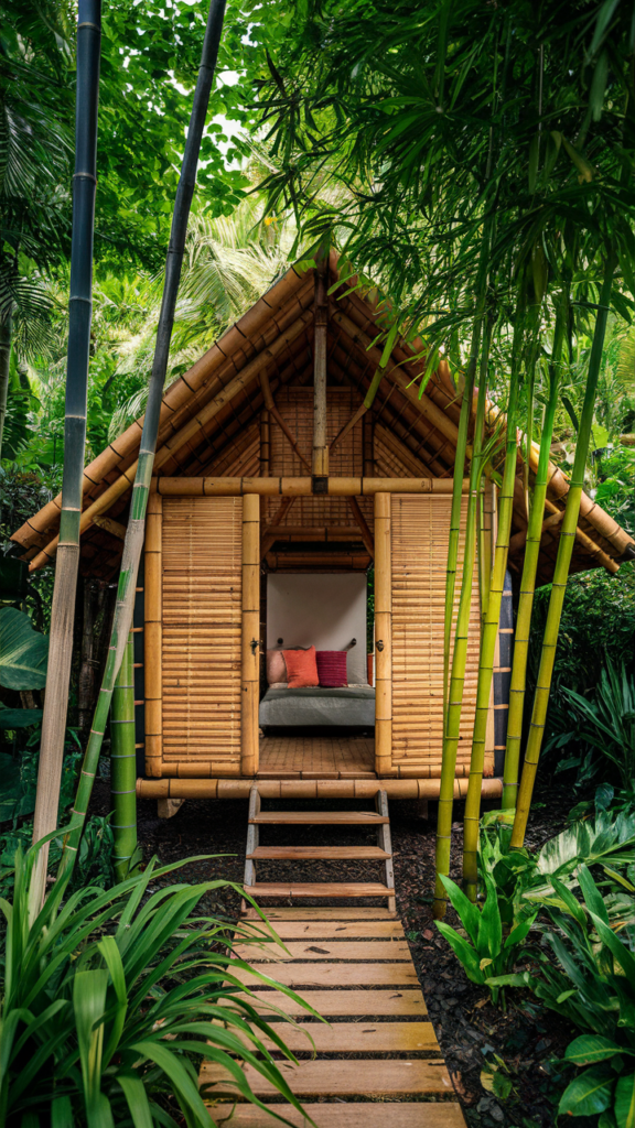 Secluded Bamboo Hut