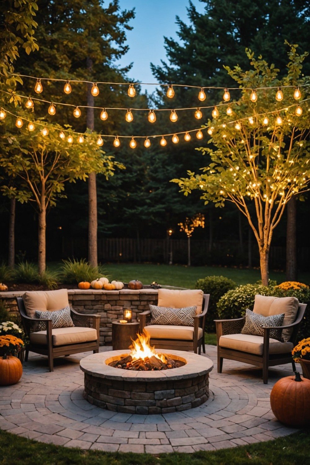 Create a Cozy Fire Pit Area