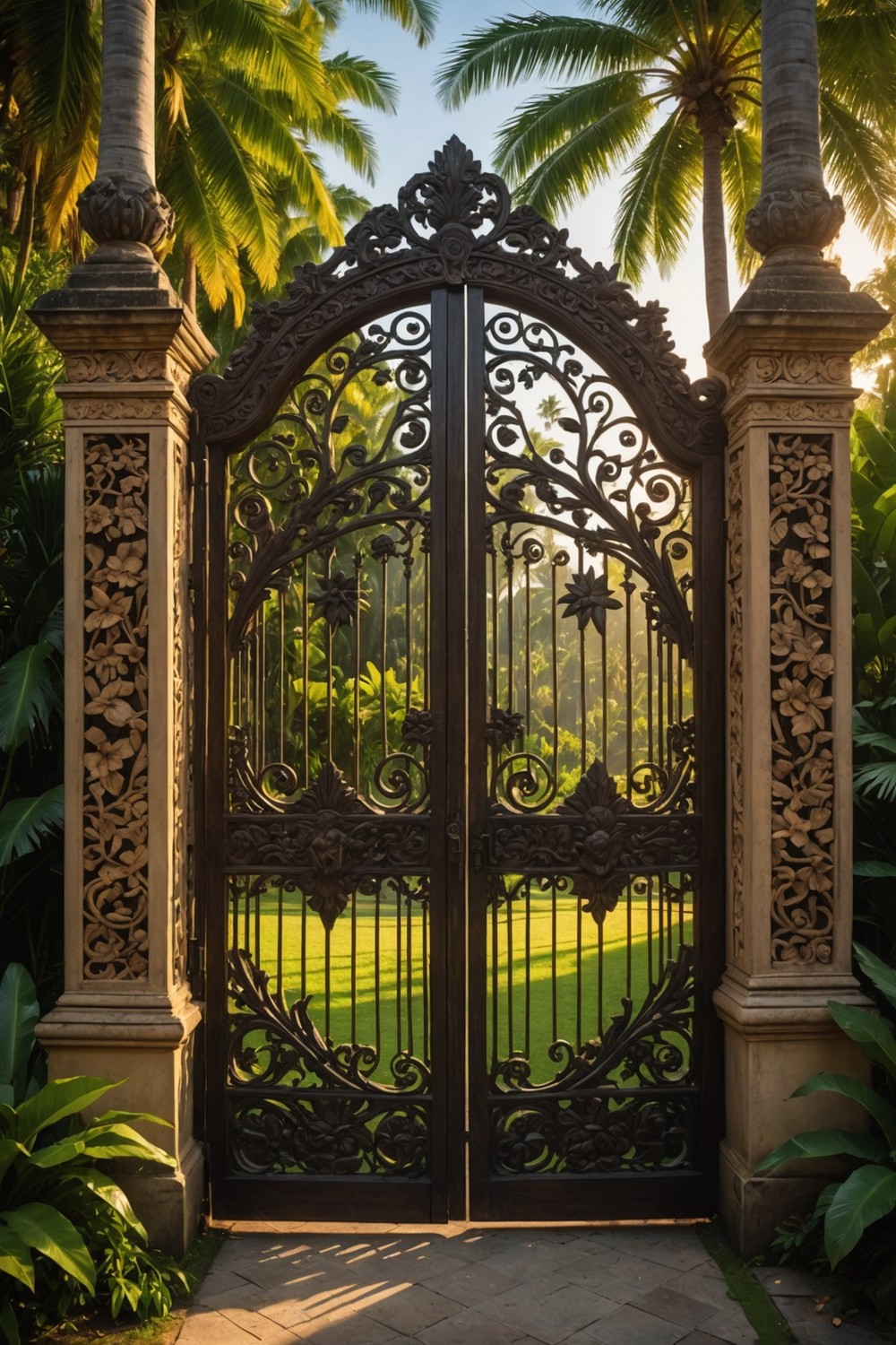 Create a Dramatic Entrance with a Statement Gate