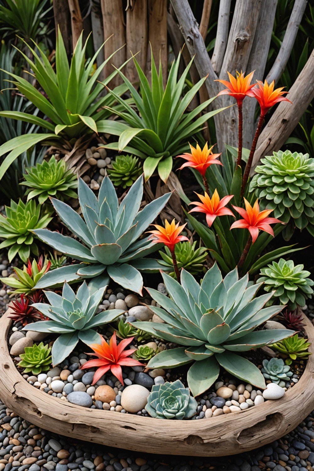 Create a Tropical-Inspired Succulent Garden